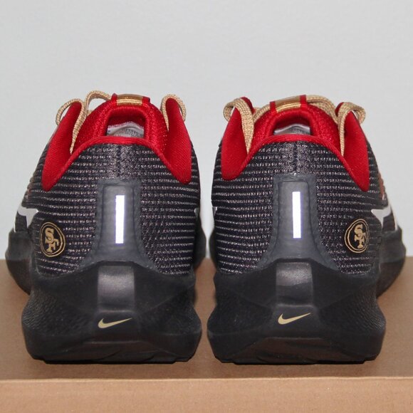 Nike Air Zoom Pegasus 40 San Francisco 49ers Running Shoes Mens 15 - Picture 5 of 6